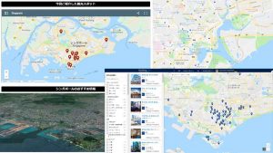 シンガポールの地図を参考にホテルを決める