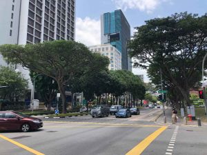 シンガポールの道路